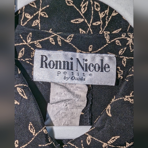 Vintage Ronni Nicole for Ouida crop button up - Picture 3 of 7